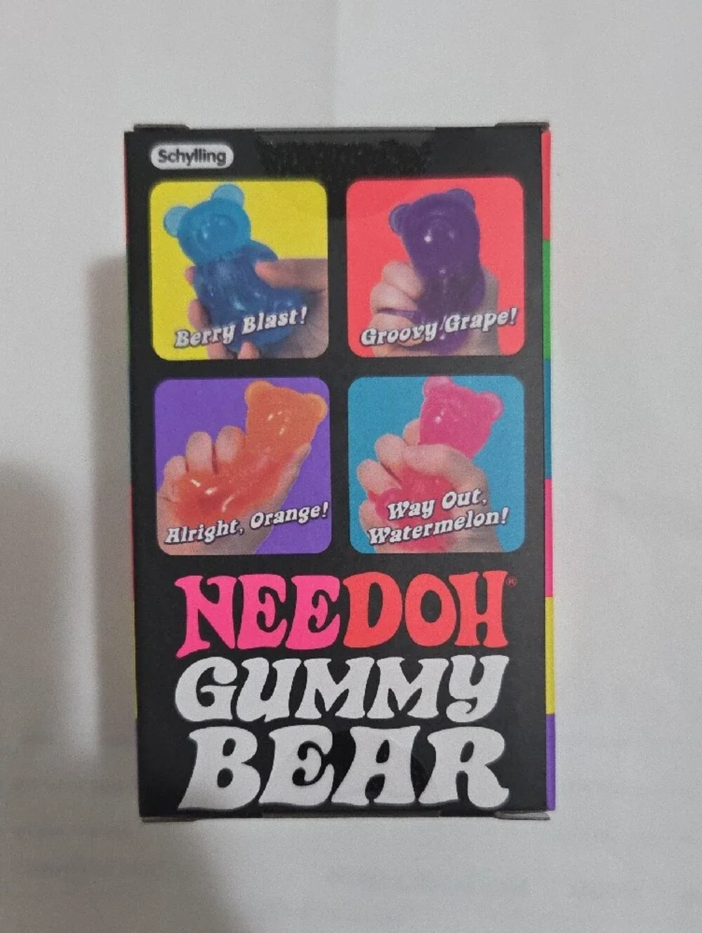 Nee Doh Gummy Bear Sensory Toy - Orange